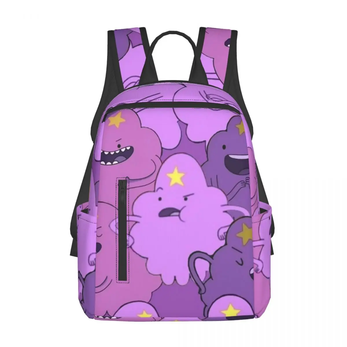 

Batman AT Adventure Time Lumpy Space Princess Backpack Daypack Large Capacity BookBag School Bag Shoulder Bags for Men Women