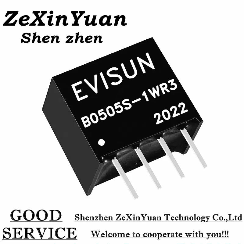 

10PCS/30PCS/50PCS/100PCS NEW B0505S-1WR3 B0505S-1W SIP-4 DC-DC 5V to 5V 1W DC-DC isolapted power module