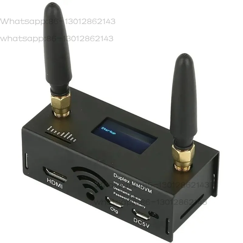 Duplex MMDVM Digital Radio Hotspot Duplex Modem Module with OLED Display Dual Antennas