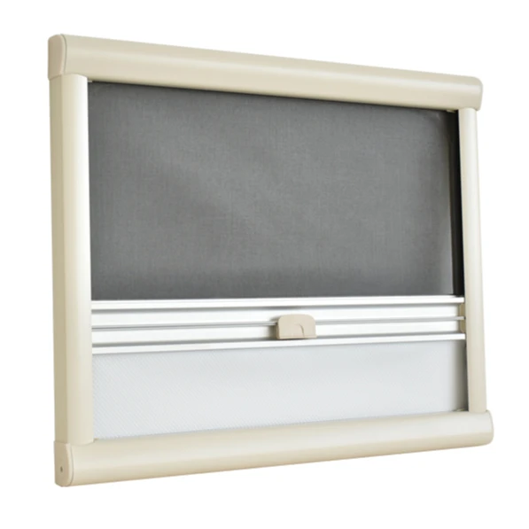 

Intelligent Library Manufacturer Directly PVC Frame RV Roller Blind Interior Window RV Day/Night Blinds Window RV Windows