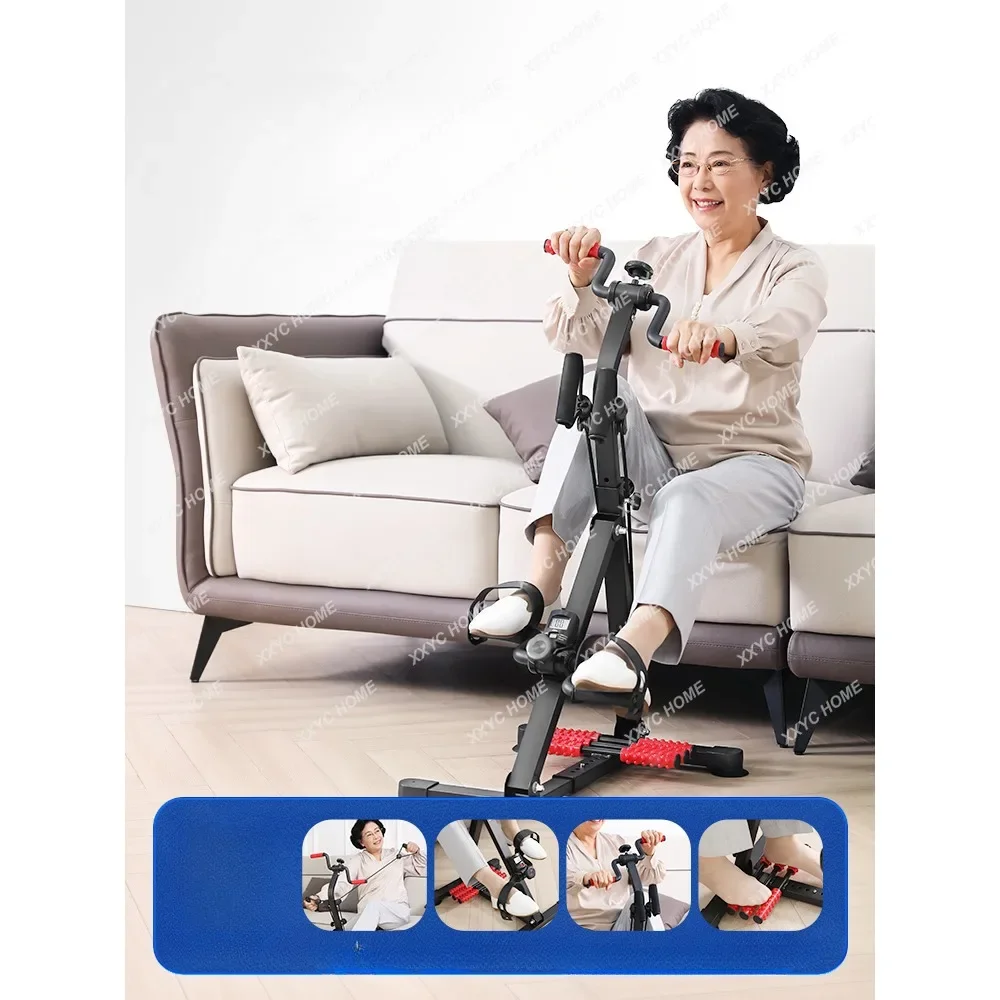 Home Rehabilitation Training Machine Elderly Stroke Hemiplegia Upper and Lower Limbs Bicycle Arm Leg Muscle Exercise Equipment