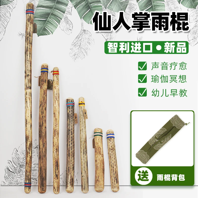 Rain Sticks, Wave Rain Sound Healing, South American Chilean Cactus, Yoga Meditation Niche Musical Instruments