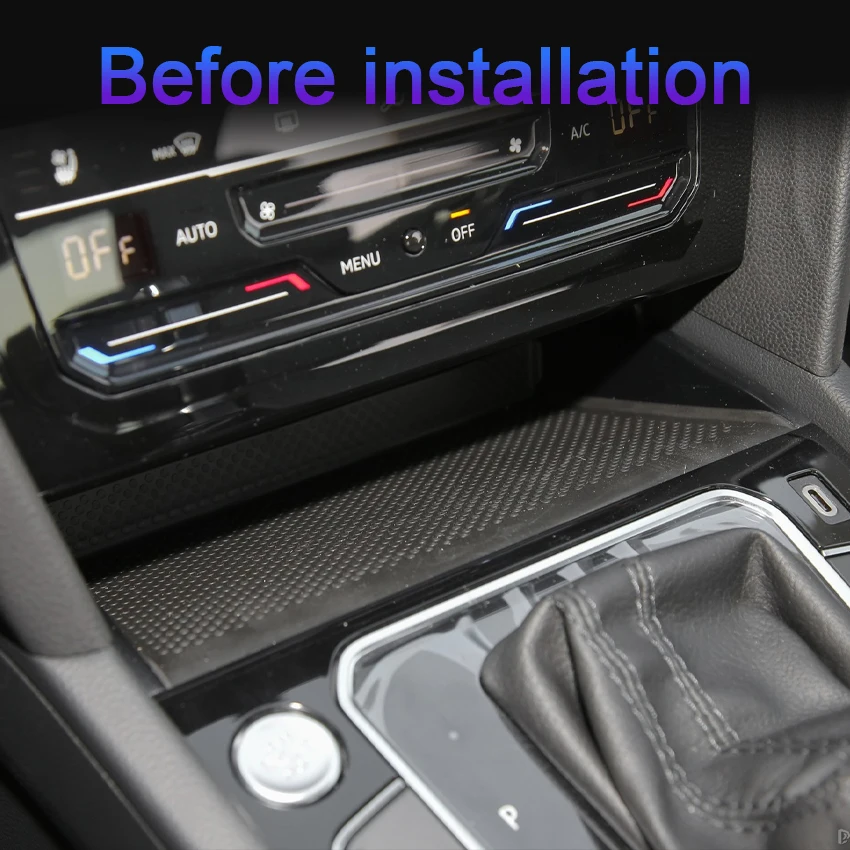 15W Car Wireless Charger For Volkswagen VW Passat B8 CC 2023 Accessories Interior Special Mobile Phone Fast Charging Plate Panel