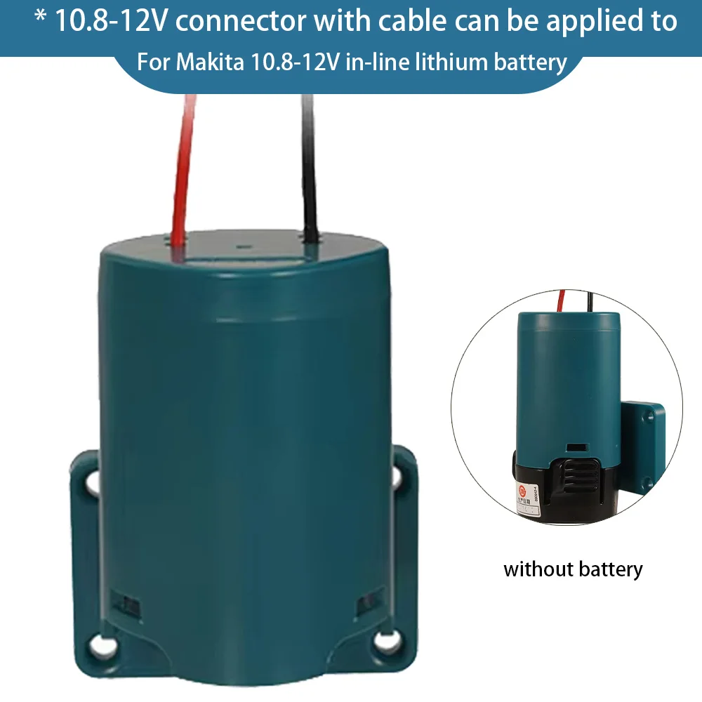 

Для Makita 10,8-12 В литиевая батарея DIY адаптер док-станция разъем питания разъем батареи с проводами 14Awg