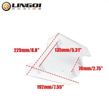 LYNNCHI 摩托車 CRF50 前號碼牌銘牌塑膠擋泥板,適用於 CRF 50 2022 年越野摩托車配件 8 最佳銷售 crf 50 - №6