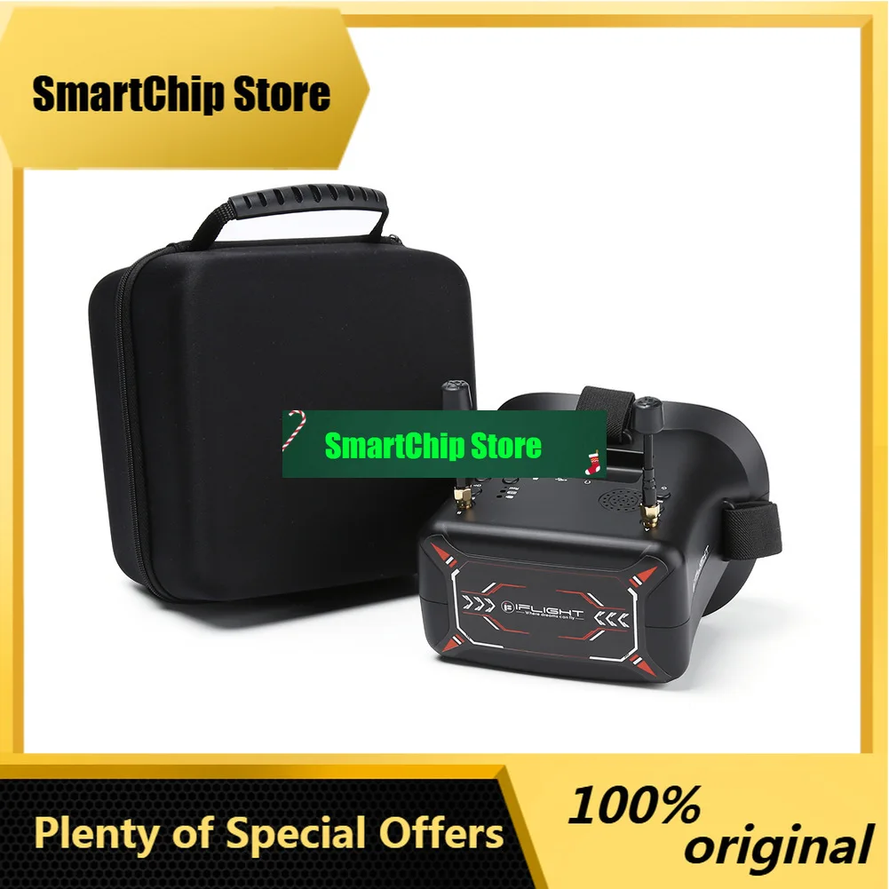 SmCpiFlight Wing Fly, Novice Head Wearing Video Glasses 5.8G DVR Analog Picture Transmission, Crossing Machine Fpv Glasses