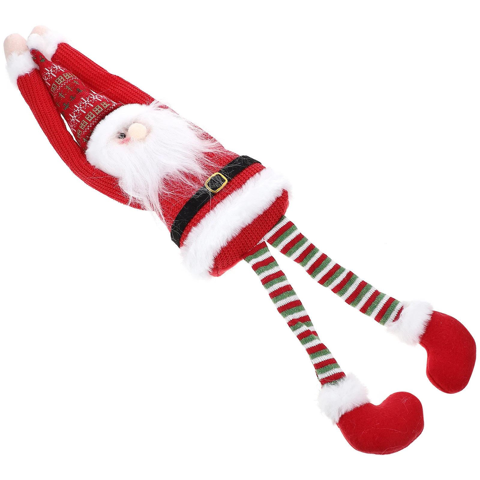 

Soft Christmas Tree Decorative Ornament Fabric Party Decoration Door Home Use Reusable Festive Xmas Hanging Ornaments
