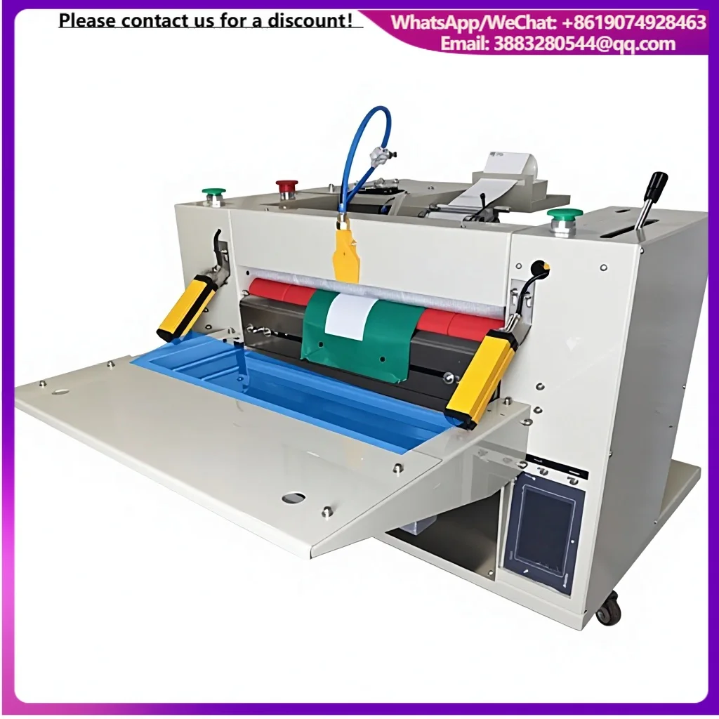 DFD400 Automatic 110V 220V Express Courier PE Roll Bags Bagging Sealing Packing Machine