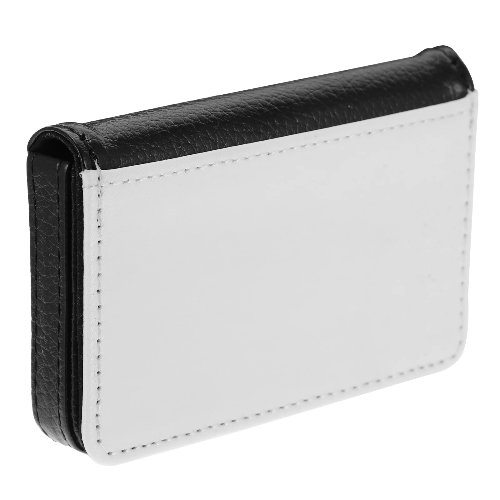 

PU Holder Compact Lightweight Business ID Cover Pouch Travel Durable Wallet Style Cards Pouch Card Case