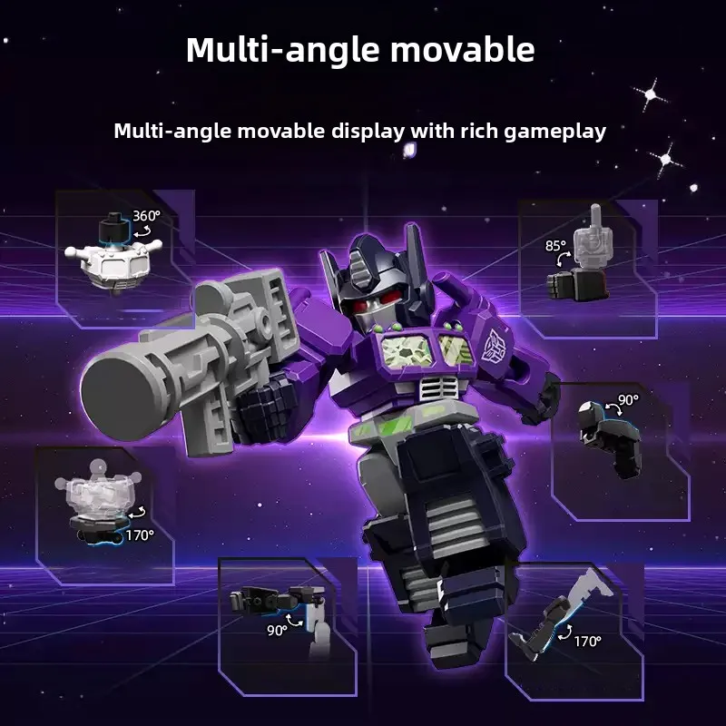 Originele Transformers Animatiefilms Randapparatuur Speelgoed Galaxy Shinning Vol.3 Soundwave Shockwave Beweegbaar Model Figuurcollectie