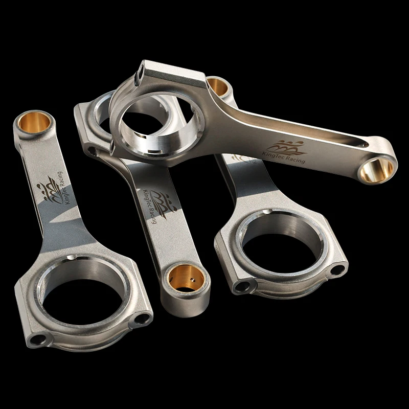 KingTec Racing H Beam 144*20 Forged Connecting Rods with Netural Bolts for AUDI/VW 2.0T EA113