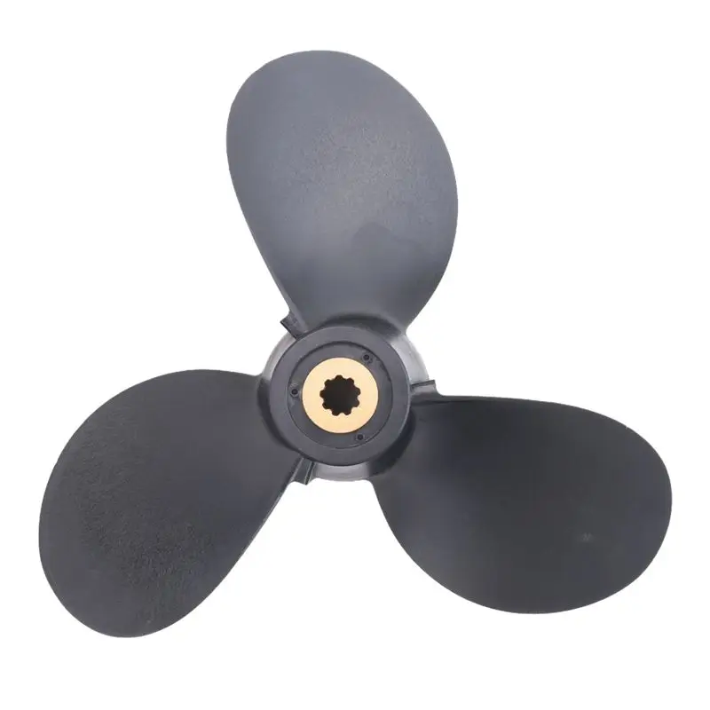

Leading-Outboard Propeller 6E0-45941-01-El 7 1/2X8-Ba For 4Hp-6Hp Plastic Alloy 3 Blade Black 9 Spline Tooth