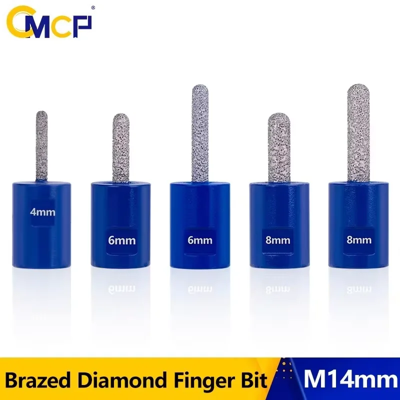 

CMCP M14 Diamond Milling Bit 4/6/8mm Milling Tile Cutter Marble Concrete Hole Saw Masonry Drilling Crowns Construction Tools