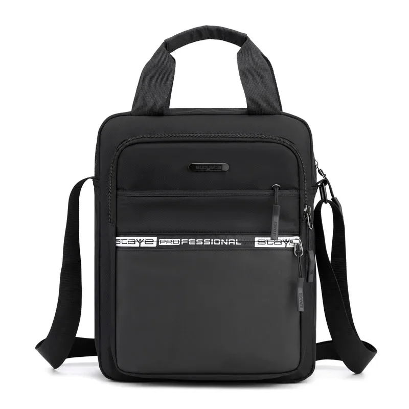 Men's Nylon Messenger Bag Crossbody Bags Male Sling Bag Shoulder Bags for Travel Work College Vintage Men's Handbags Briefcase