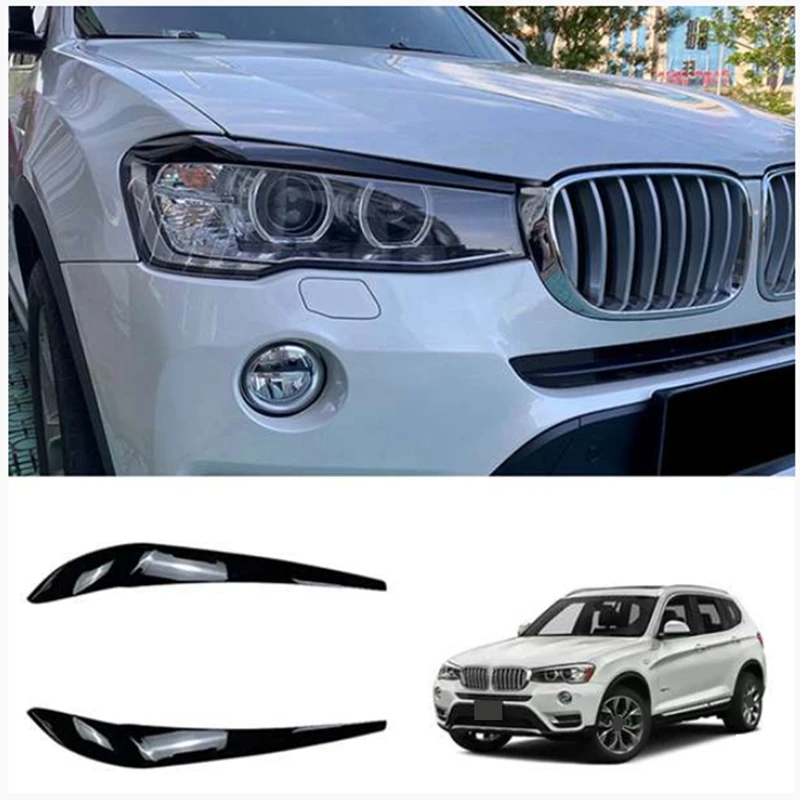 

Накладка на переднюю фару для BMW X3 F25 X4 F26 2014-2017