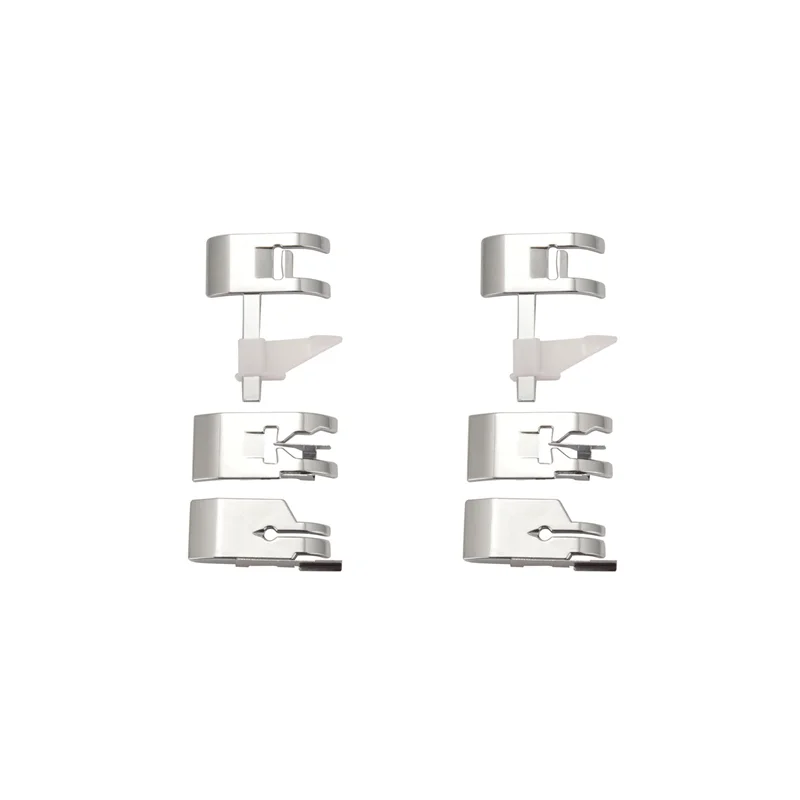 

AC23-2X Набор прижимных лапок для швейной машины-1/4 дюйма Лапка для квилтинга/регулируемая направляющая Лапка для швейной машины/сточок для соединения краев