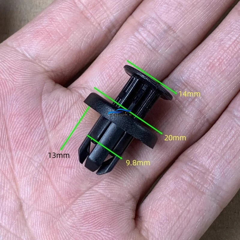 10Pcs for TOYOTA Levin CHR 2015-2021 Engine Chassis Front Bumper Lower Cover Fixing Clip