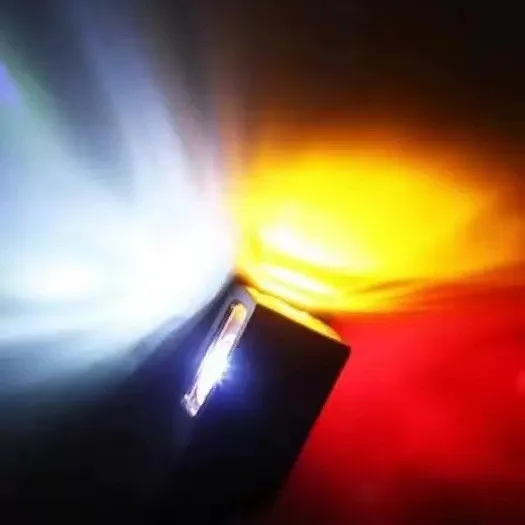 1pcs 3Faces White Red Yellow 12/24V LED Side Marker Light Tail Light For Trailer Truck Van Lorry Indicator Lamp Truck Lamp