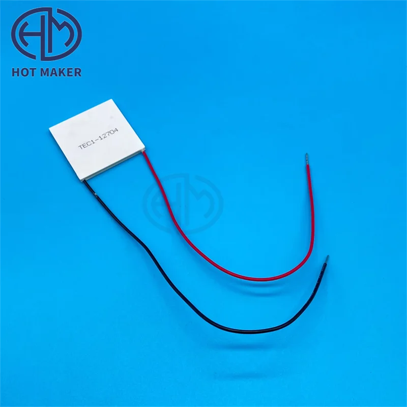 40×40mm TEC1-12702 12703 12704 12705 Peltier Thermoelectric Cooler Module 12V Semiconductor Cooling Plate Electronic Refrig