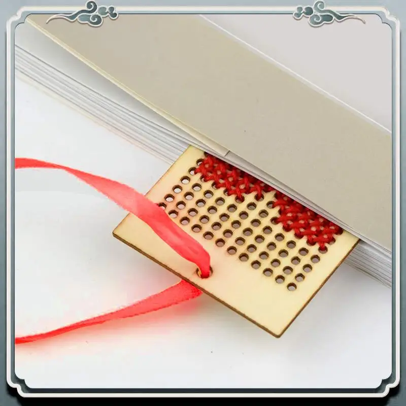 قسط 24 قطعة المرجعية الخشبية الفراغات عبر الابره عدة DIY بها بنفسك الحرفية الخشبية المرجعية الحلي للأطفال والمراهقين