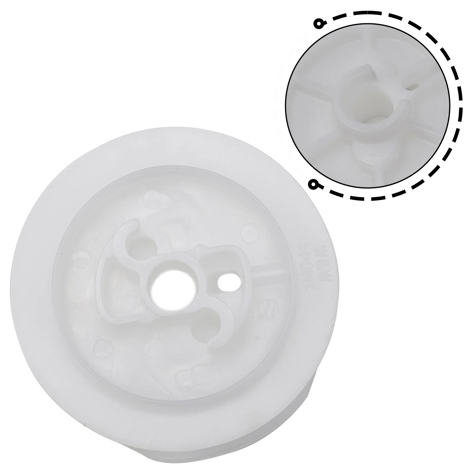 Recoil Rewind Spring Starter Pulley Handle ropl untuk 034 036 044 MS340