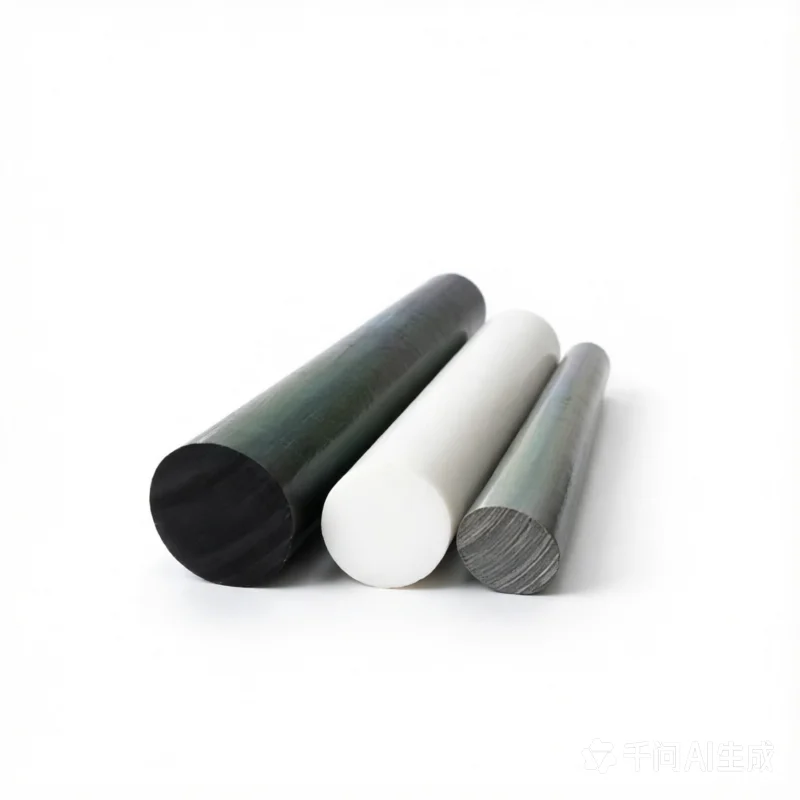1PCS Gray/Black/White PVC Round Rod, 5-100mm Dia x 100mm Hard Plastic Bar for DIY Tools & Mechanical Parts