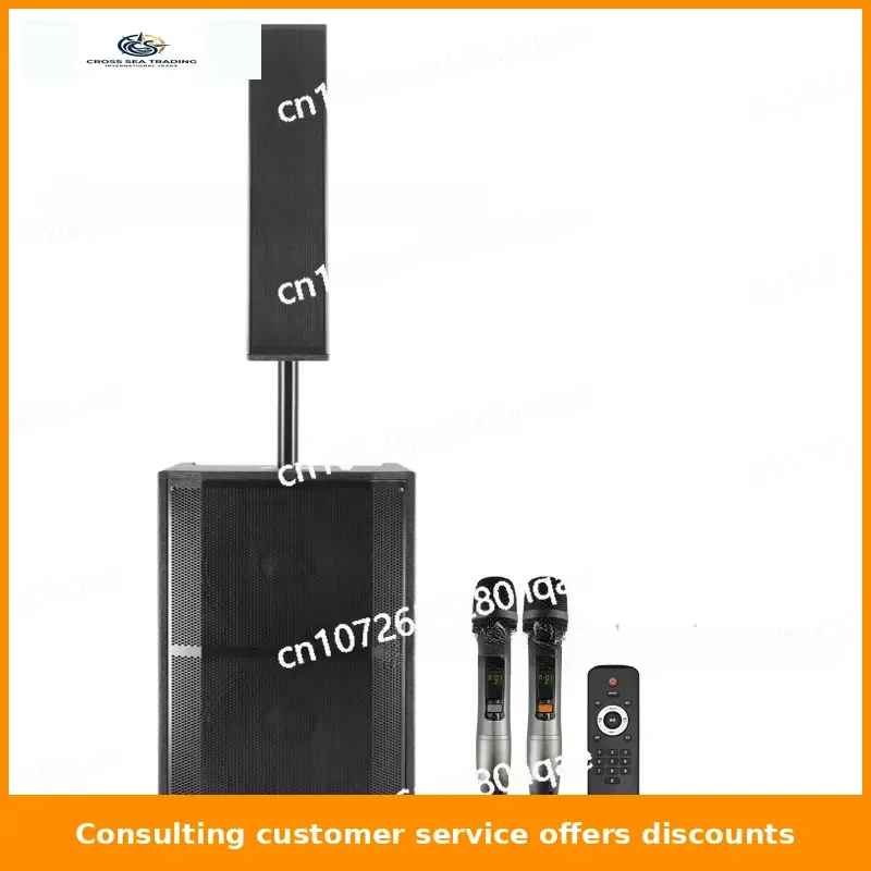 New double 12-inch professional outdoor performance audio high-power square dance heavy bass column Bluetooth speaker