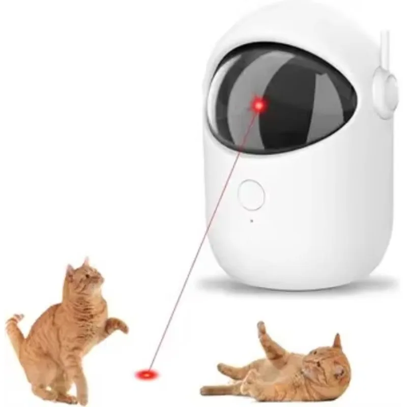 

Automatic Laser Cat Toy USB Rechargeable Pet Interactive Toys Cat Products
