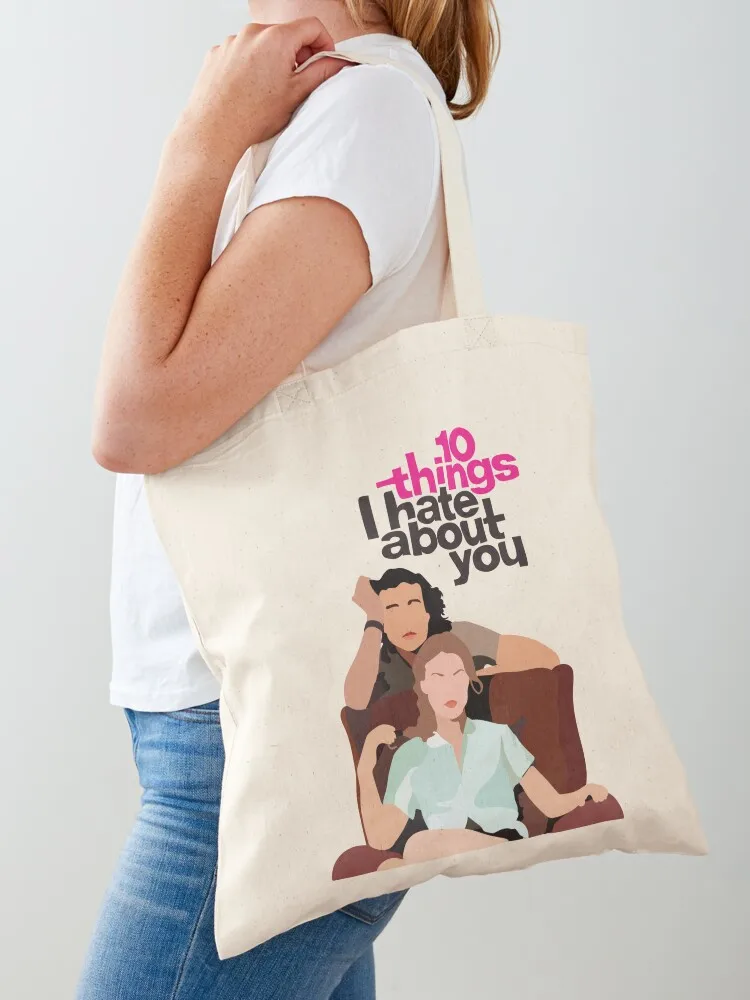 

10 Things I Hate About You Tote Bag large size bags female bag Eco bag shopper bags for women