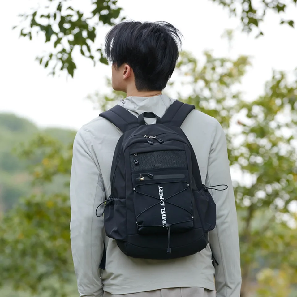 Unisex  Light Weight Multicolor Backpack Large Capacity Water-Repellent Casual Travel For School Work And Outdoor Activities