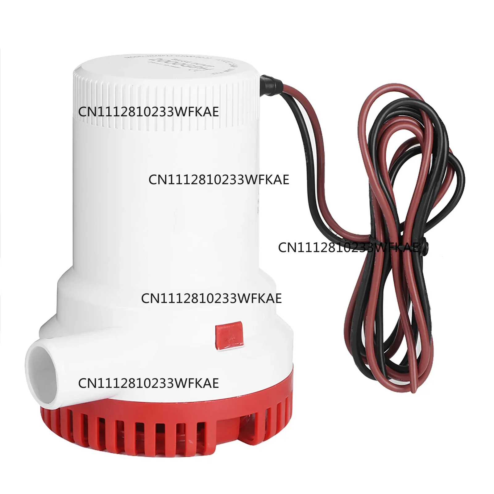 2000GPH Electric Bilge  Boat Water Discharge Pump Marine Ignition Protected 12V Electric Bilge Pump Ignition Protected Pump