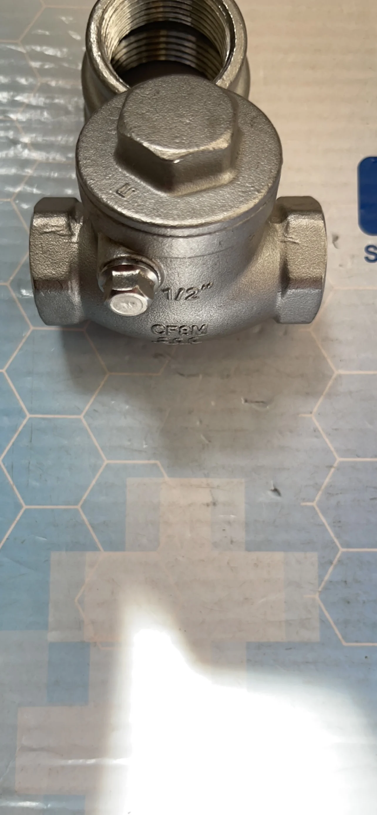 

DN15, 1/2 inch stainless steel check valve for vacuum sterilizers and evaporators