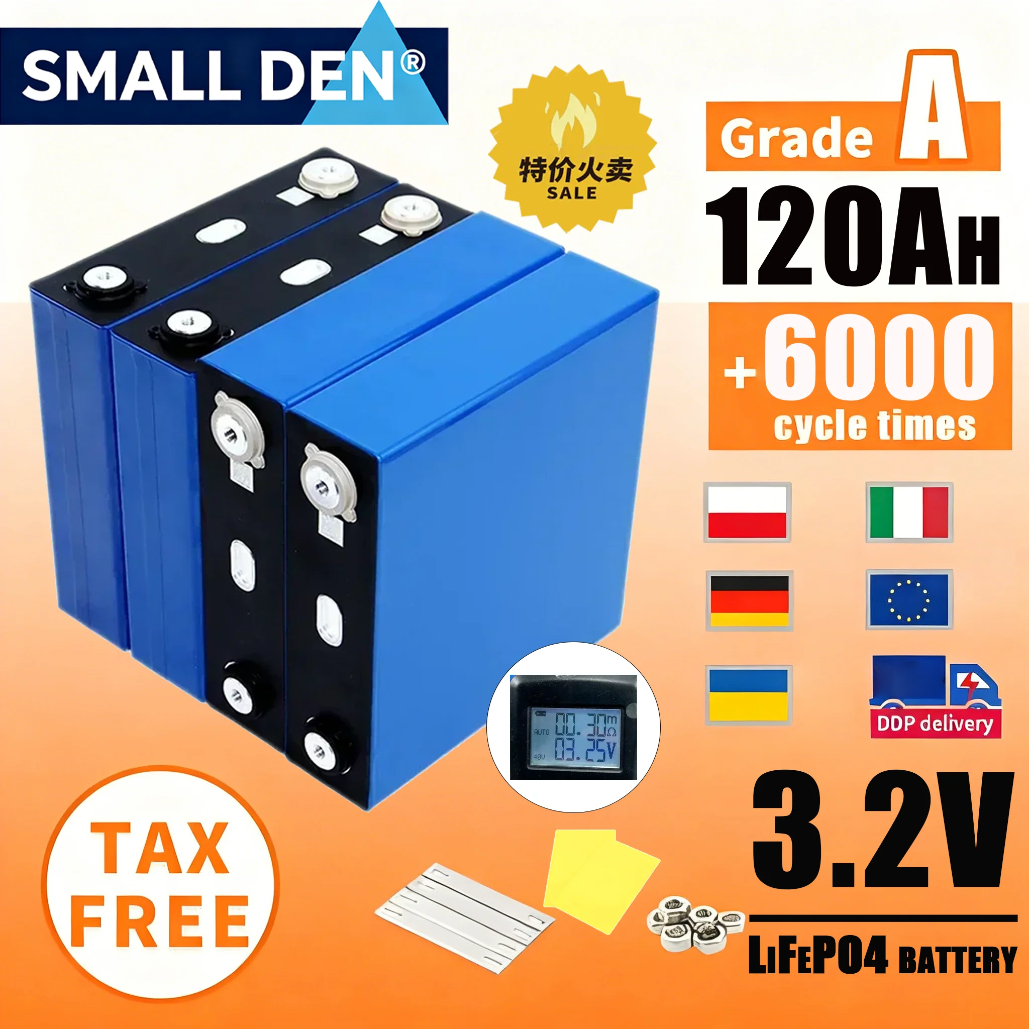 New Grade A 3.2V 12…