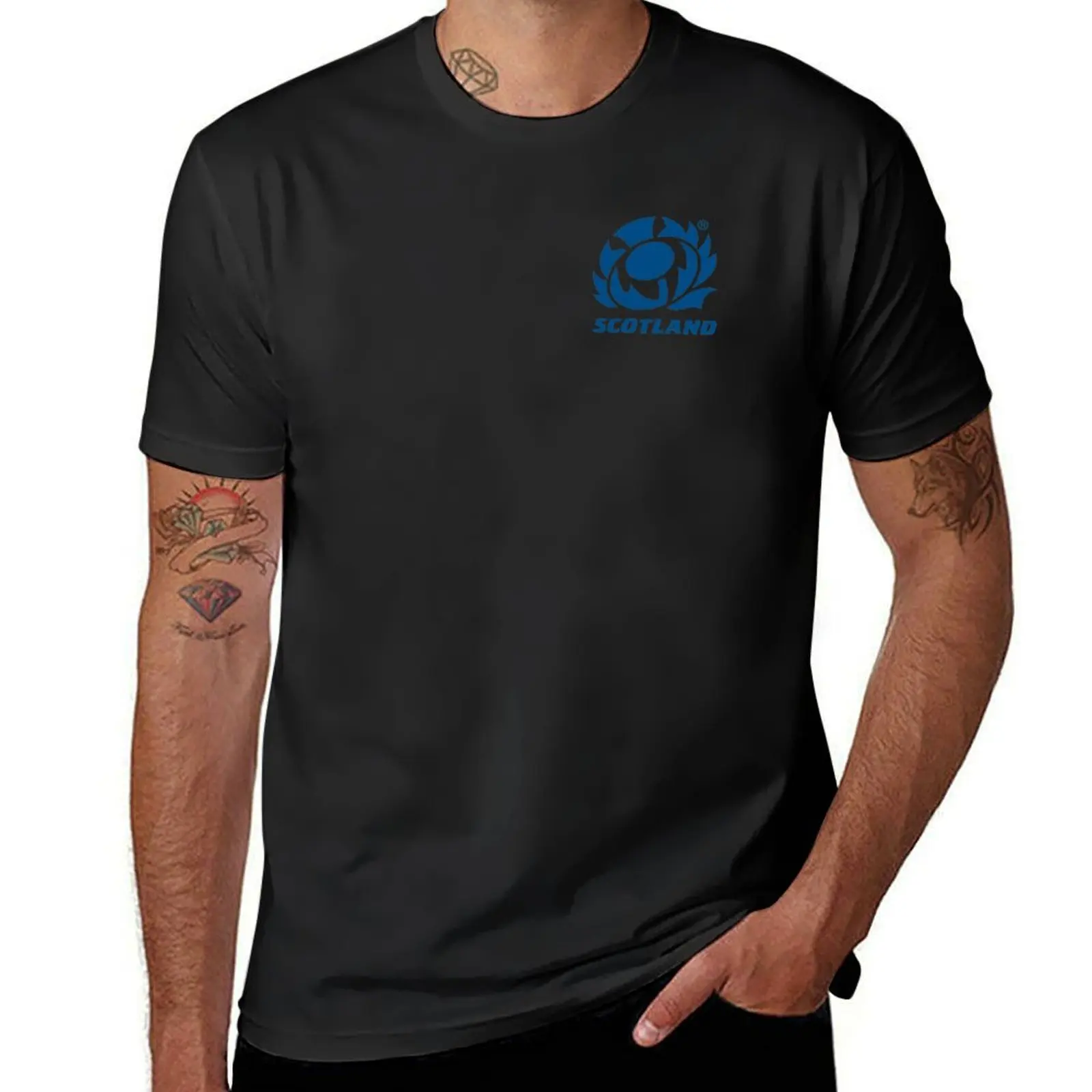 Scotland Bravehearts T-Shirt sweat plus sizes workout shirts for men