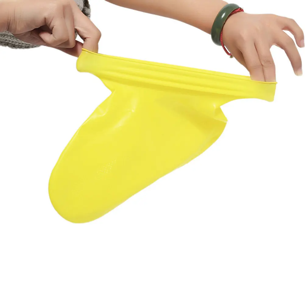 

Disposable Latex Shoe Covers Waterproof Non-Slip Elastic Boot Cover for Outdoor Activities Rain Snow Hiking Camping