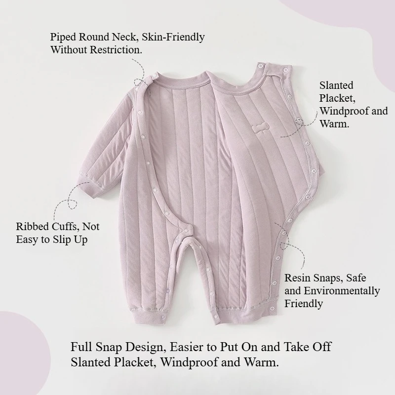 رومبير دافئ للأطفال للجنسين مع نمط حيوان لطيف للخريف والشتاء للأولاد والبنات بأكمام طويلة للمنزل والهالوين