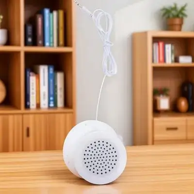 

Portable Music Pillow Speaker Mini Wired Under Pillow Speaker 3.5Mm Jack For Sleeping Bed Side Use Small Size Lightweight