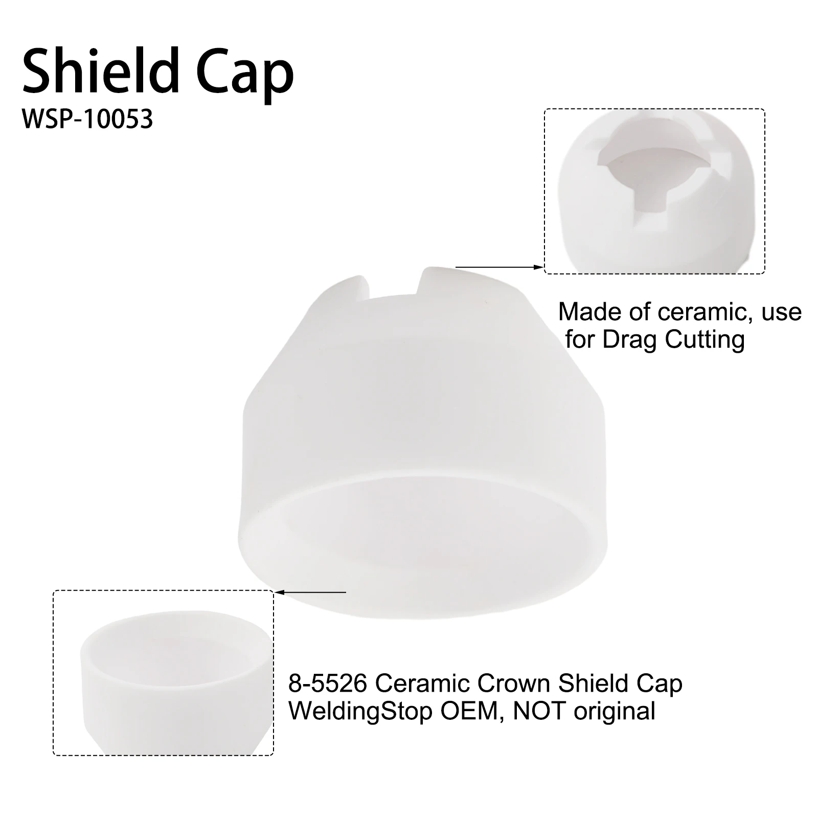 

Complete Plasma Torch Replacement Parts for Thermal Dynamics PCH51 3XR 4XI 5XR 22pc Set with Electrodes Nozzles Shields