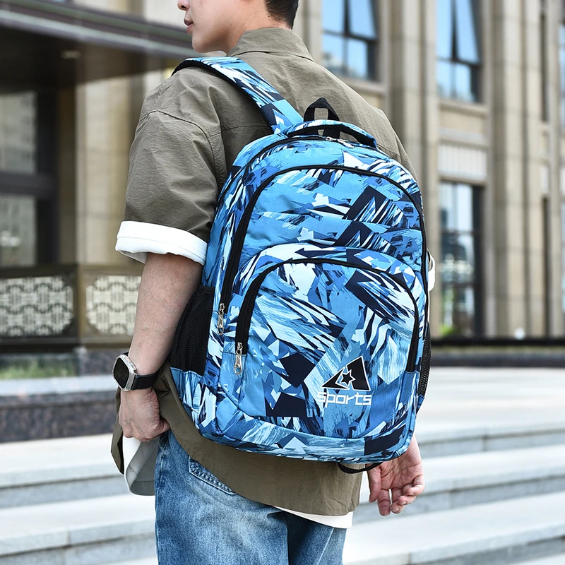 

Mens BackPack LargeCapacity Simple Fashion Travel Female Student ComputerBag