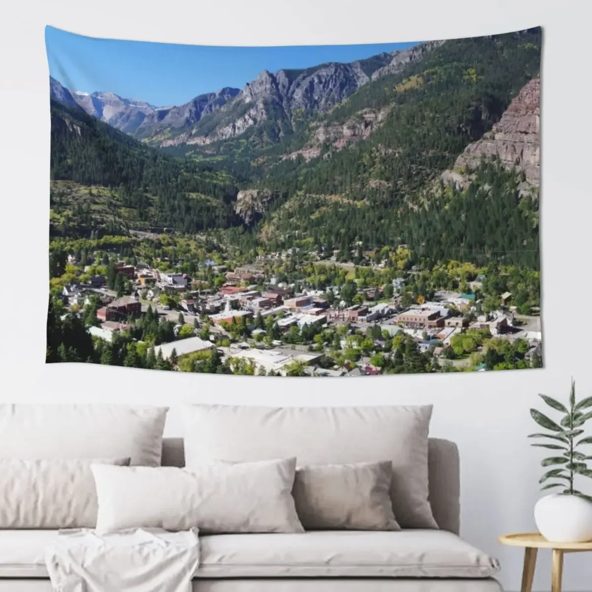 

Ouray Colorado Tapestry Bedroom Decoration Living Room Decoration Tapestry