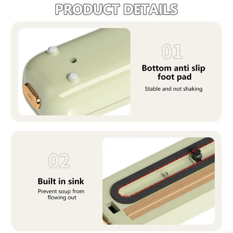 A0NC SACK SAGE SEALER HEAT SEALER HEANHELD FIED SAGE RESELER для пищи для портативной тепловой машины для хранения пищи для для