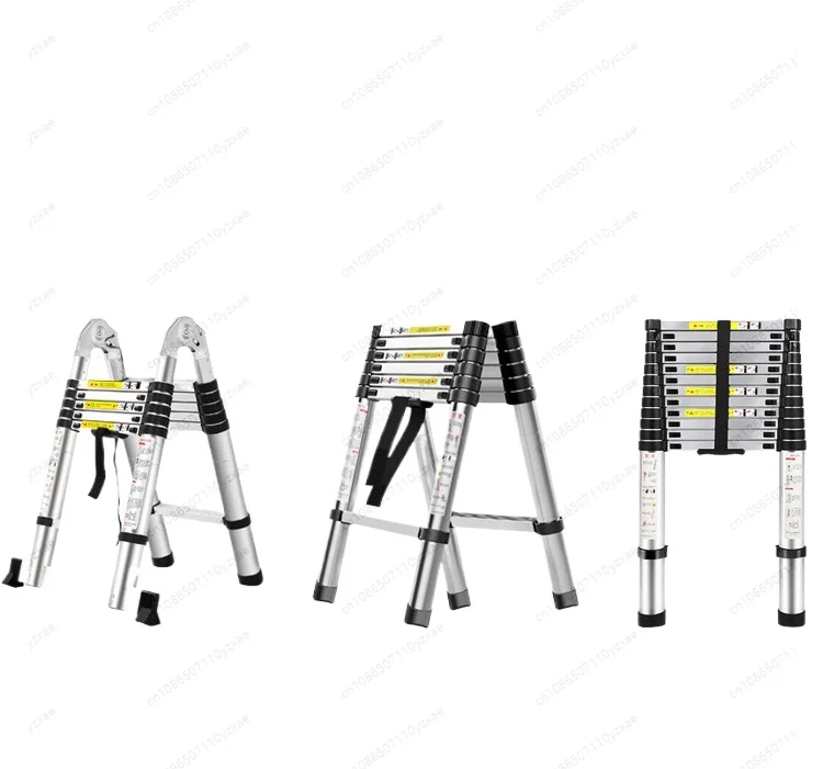 

Оптовая цена 8-метровая многофункциональная алюминиевая телескопическая лестница для промышленного применения