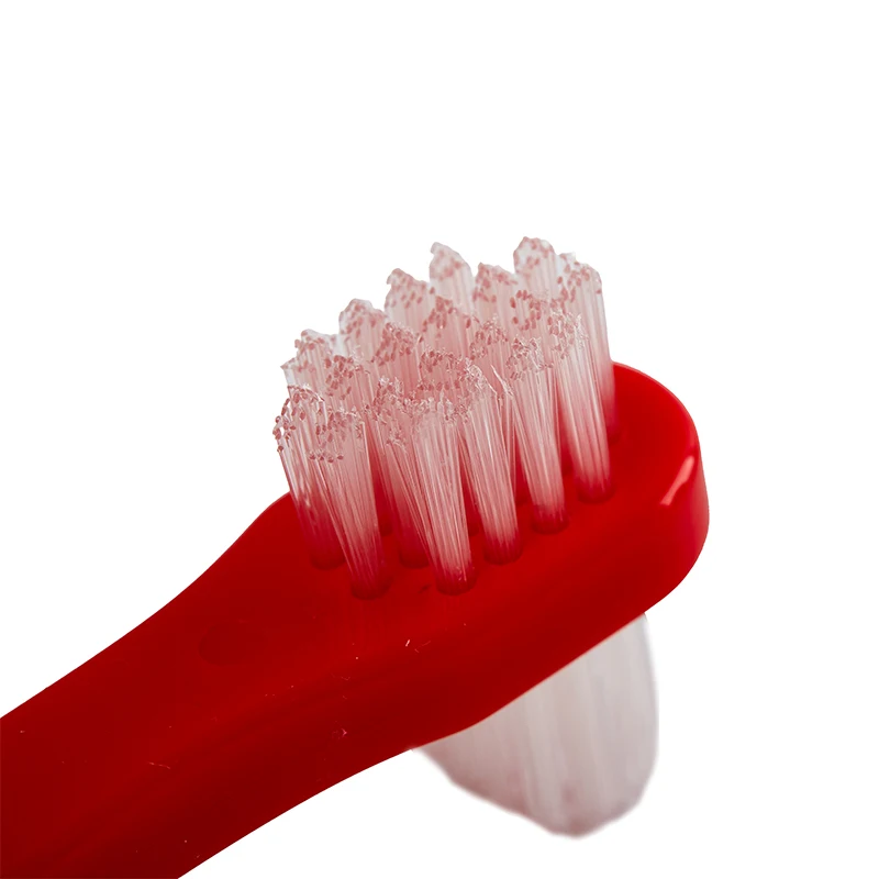 

1PC T-shape Denture Dedicated Brush Orthodontic Toothbrush Dual Head False Teeth Brushes Cleaner Adult Student Teeth Whiteing