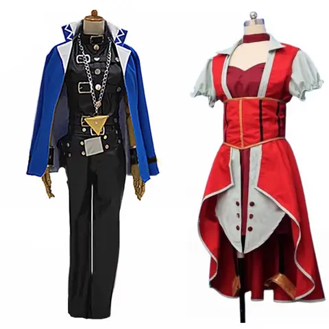 Anime Gi Oh 5D'nin Izayoi Aki Akiza Izinski Yugi Muto savaş Cosplay Kostüm Kadın Etekler Özel Boyut