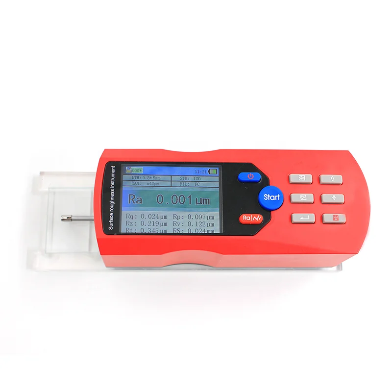 

Electronic LCD inventory meter for measuring surface roughness and smoothness of machined parts, 1 year warranty