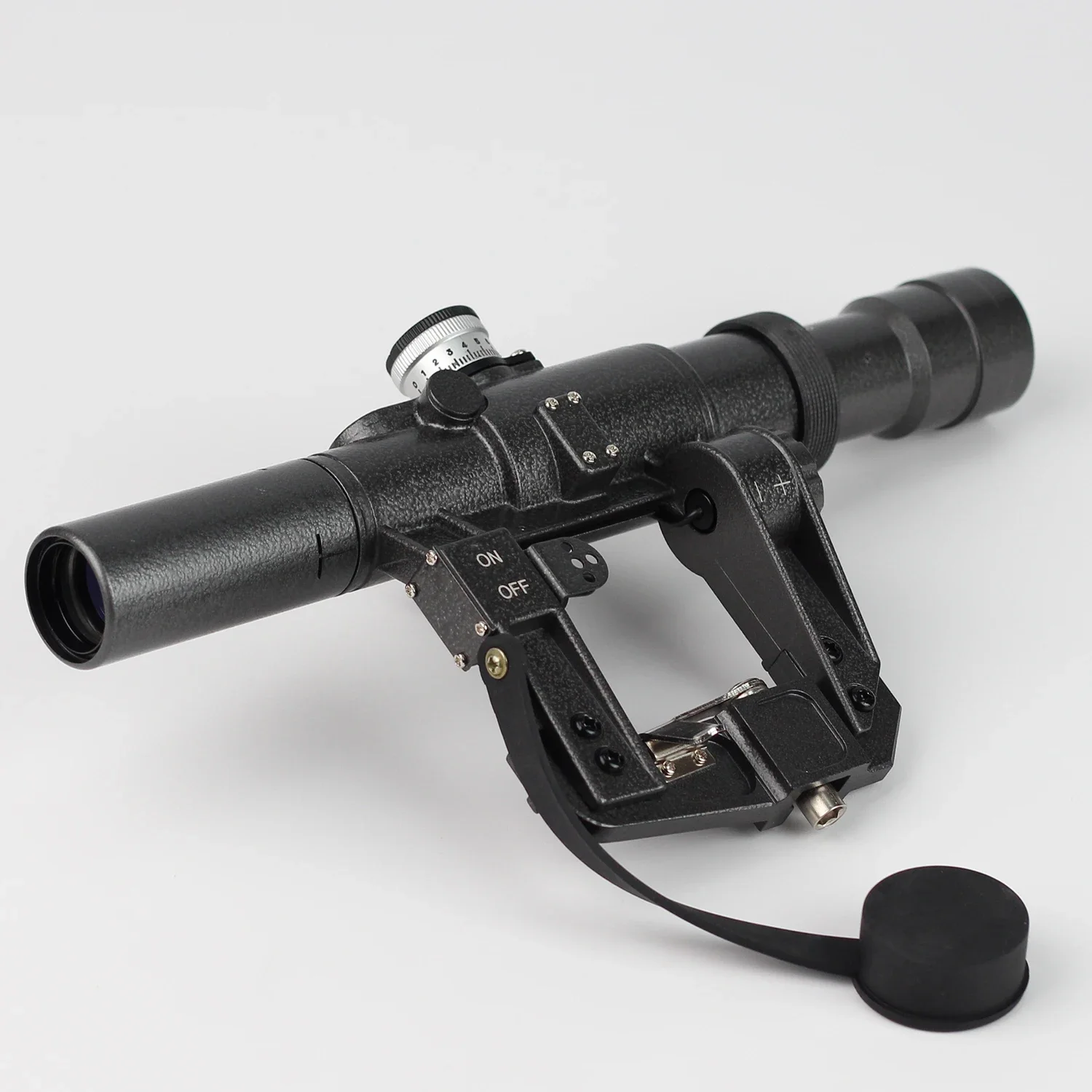 

SVD 4-12X42 Side-mounted Tactical Weapon Scope with First Focal Plane Reticle Svd IR with Lights Reticle for Hunting