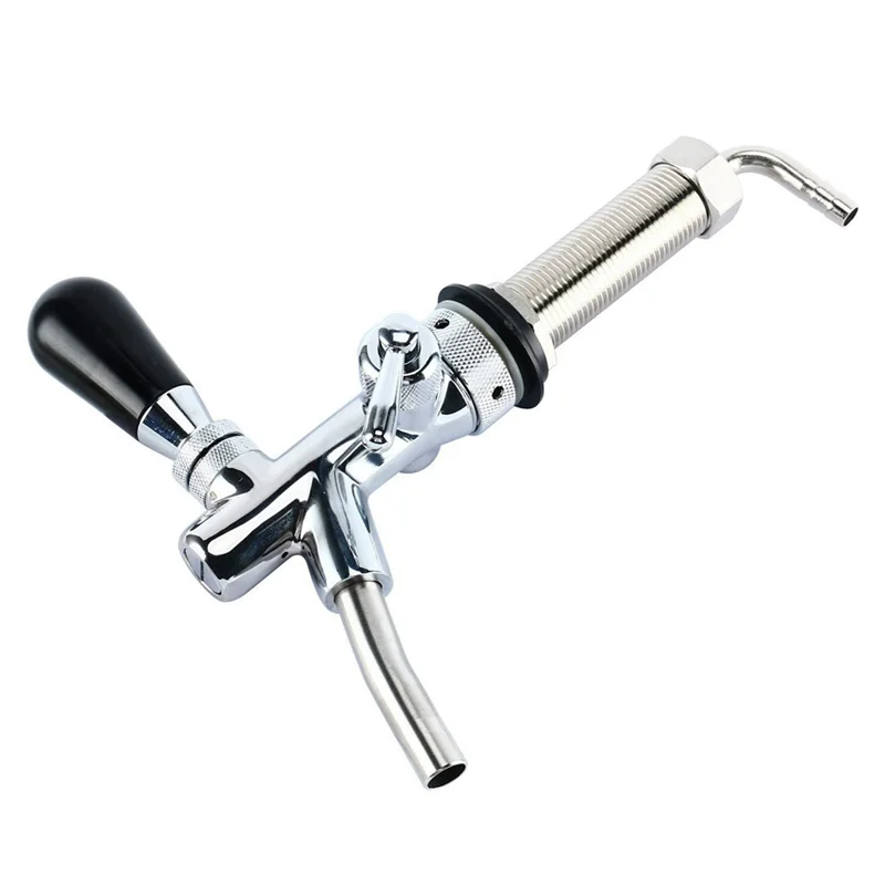 ABKJ-Adjustable Beer Tap Faucet Pipe Extended By 98.5Mm Beer Equipment Beer Tap Home Brewing Draft Beer Tap