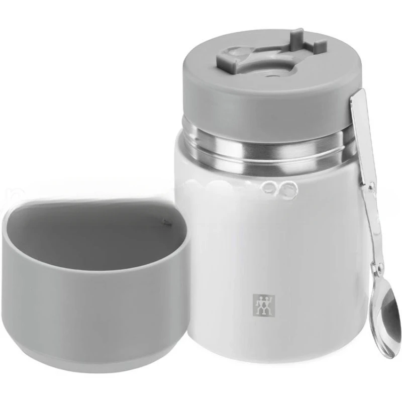 18/10 Double-Layer Stainless Steel Braised Cup Thermos Cup with Spoon 700ml