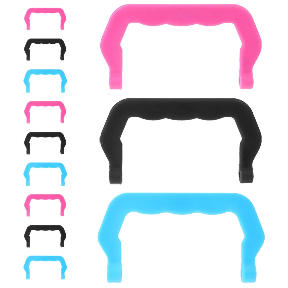 

12 pcs Pet Cage Handles Birdcage Cat Carrier Rabbit Dog Crate Detachable Plastic Replacement Parts Easy Detach Versatile