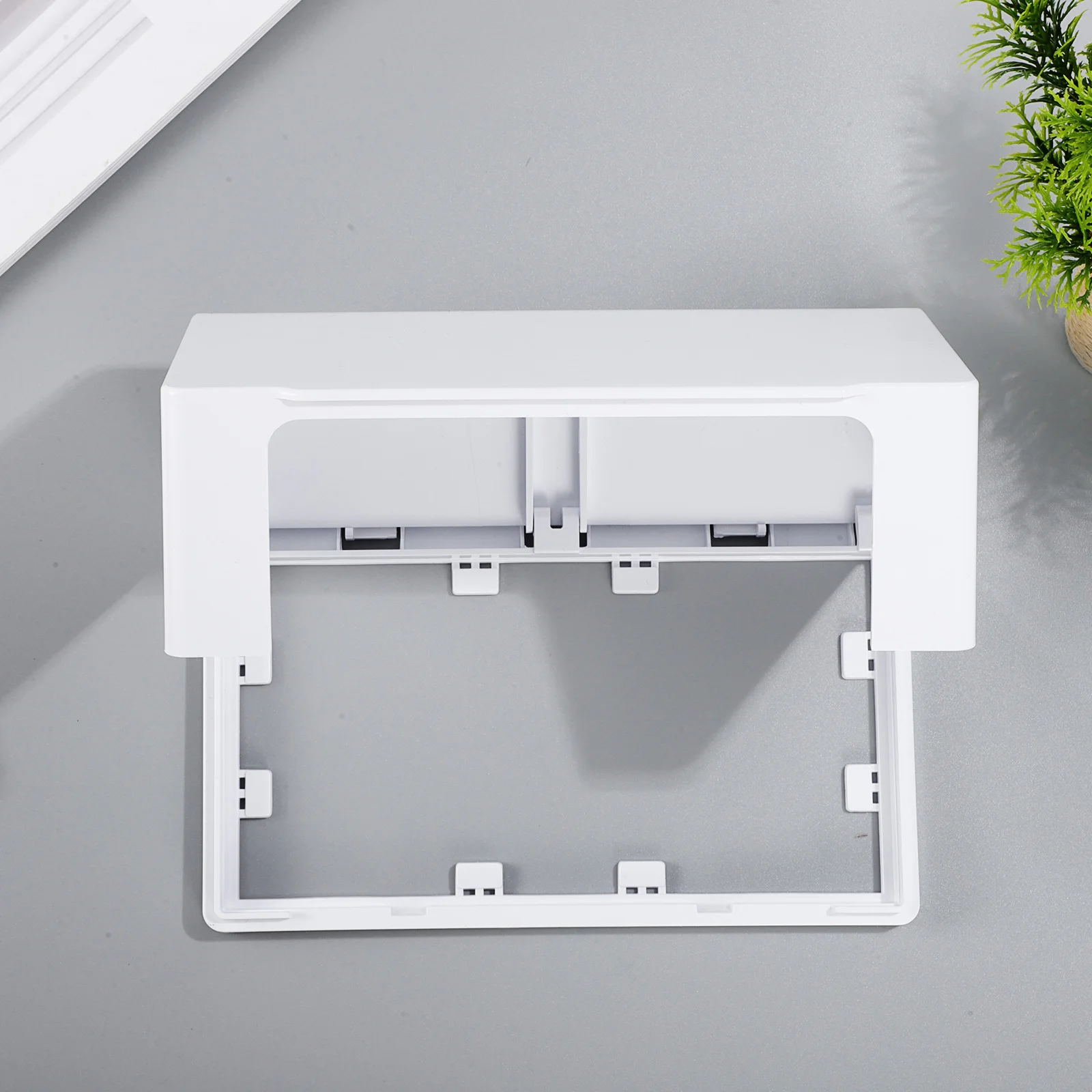 

Conjoined Case Waterproof Box 86 Type Thickened Double Adhesive Home Bathroom Industrial Socket Cover Protect Damage Easy